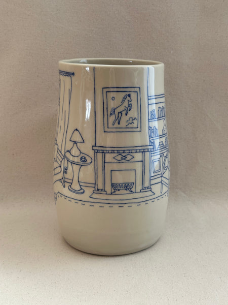 Vase "Fenêtres sur un quotidien"