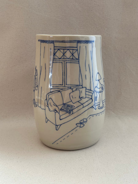 Vase "Fenêtres sur un quotidien"