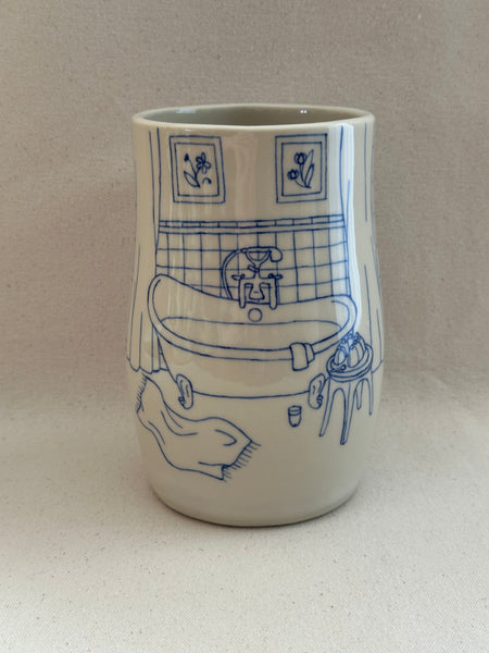 Vase "Le gâteau de bain"