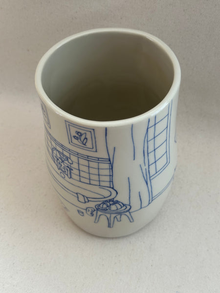 Vase "Le gâteau de bain"