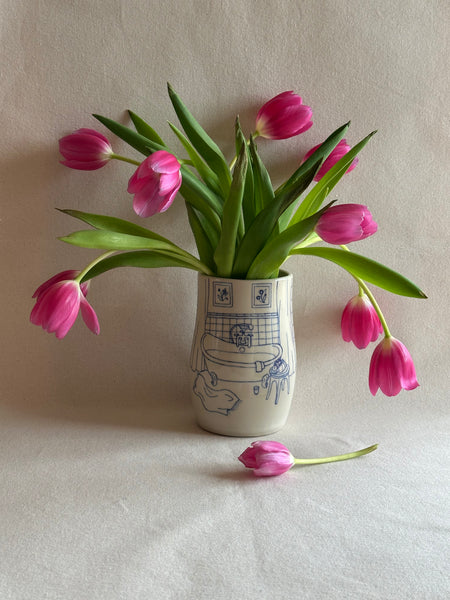 Vase "Le gâteau de bain"