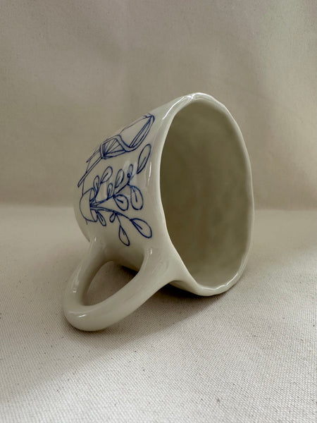 Grande tasse "Le tableau d'un voilier"