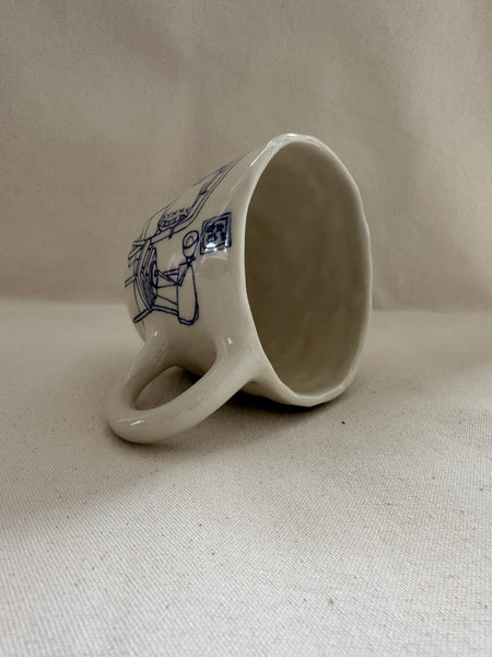 Grande tasse "La note"