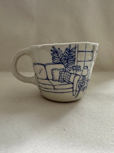 Grande tasse "Le grand foyer"