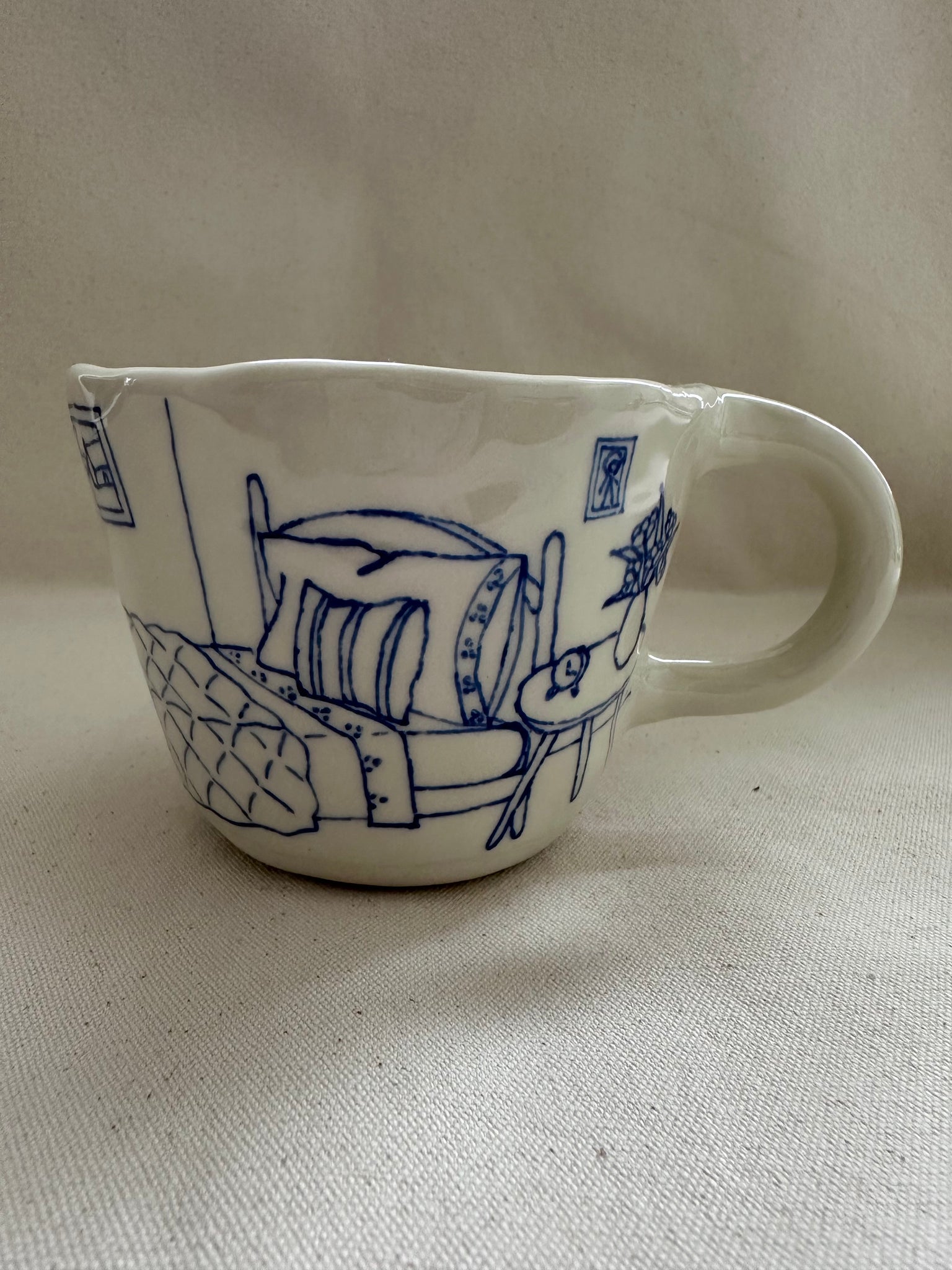 Tasse "Le coffre à tricots"