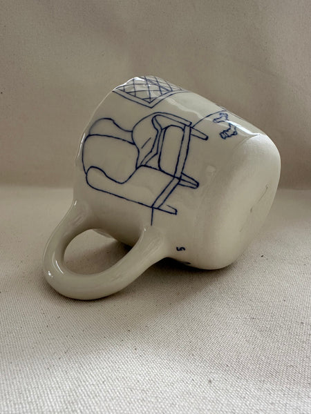 Tasse "Le coffre à tricots"