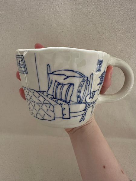 Tasse "Le coffre à tricots"