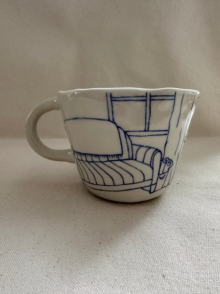Tasse "La bibliothèque"