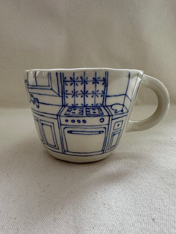 Tasse inédite "Un matin silencieux"