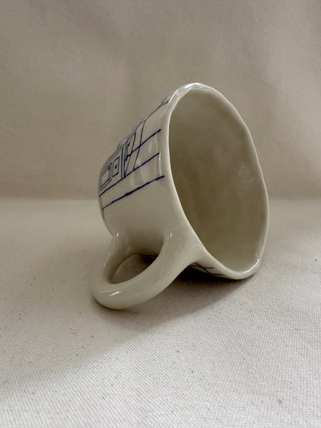 Tasse inédite "Un matin silencieux"