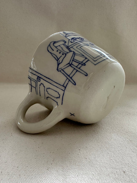 Tasse inédite "Un matin silencieux"