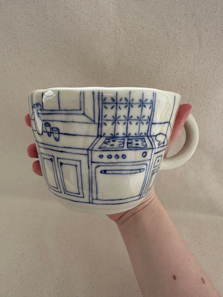 Tasse inédite "Un matin silencieux"