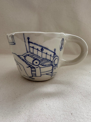 Tasse inédite "La pause d'après diner"