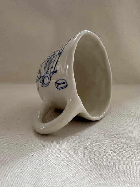 Tasse inédite "La pause d'après diner"
