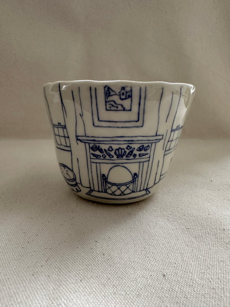 Tasse inédite "La collection de coquillages"