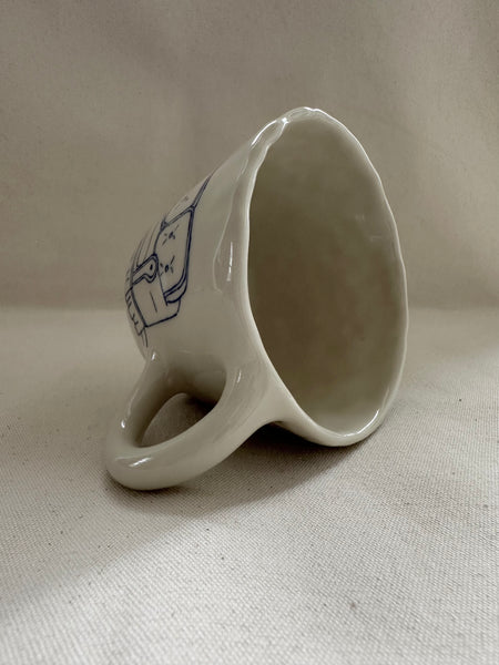 Tasse inédite "La collection de coquillages"