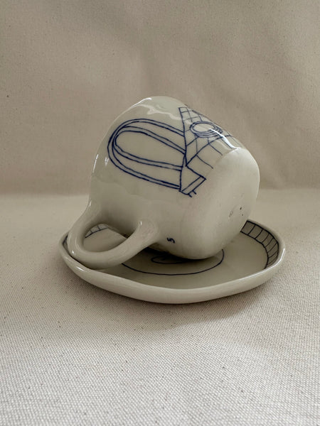 Tasse à thé "Le gâteau"