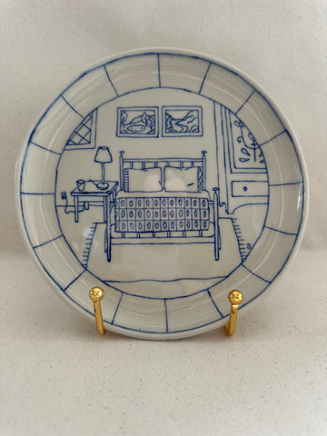 Assiette à dessert "La courtepointe"