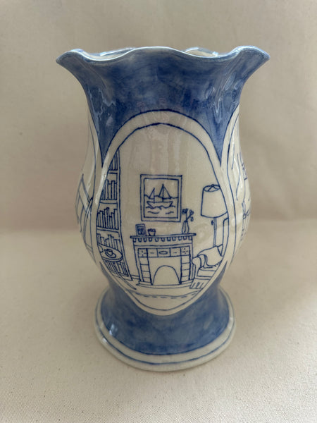 Vase "Fenêtres sur un quotidien"