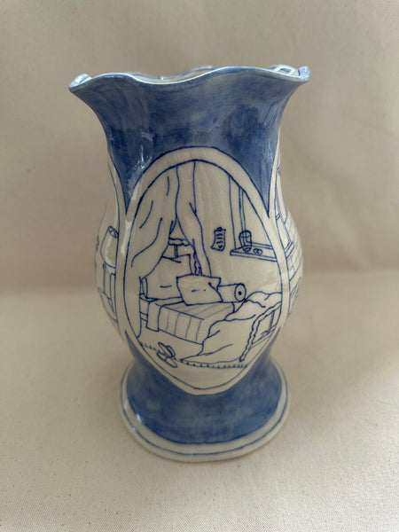 Vase "Fenêtres sur un quotidien"