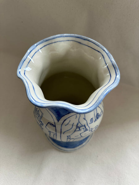 Vase "Fenêtres sur un quotidien"