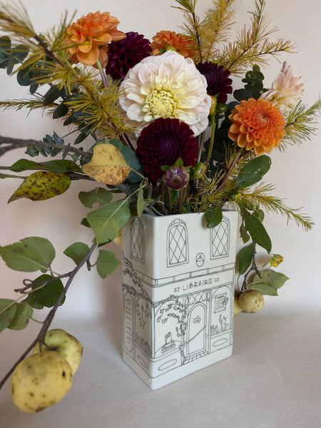 Vase "Librairie / Café"