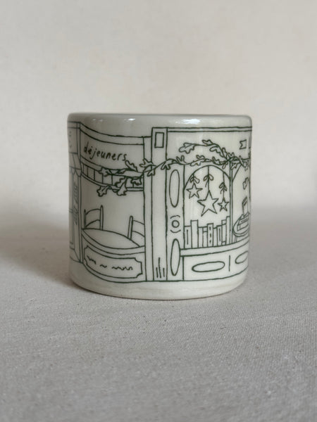 IMPARFAITE tasse "Librairie / Café"