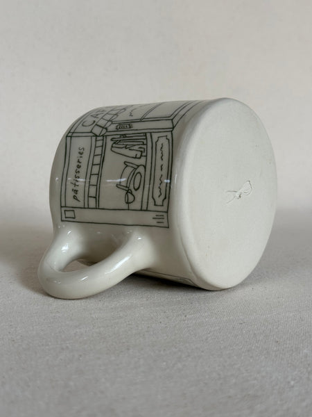 IMPARFAITE tasse "Librairie / Café"