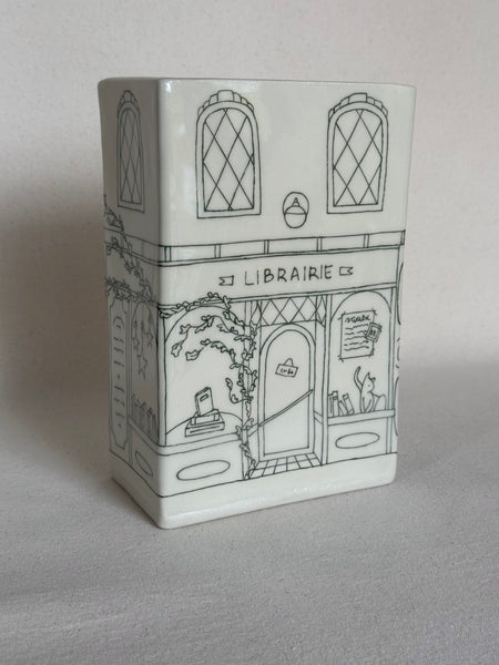 Vase "Librairie / Café"