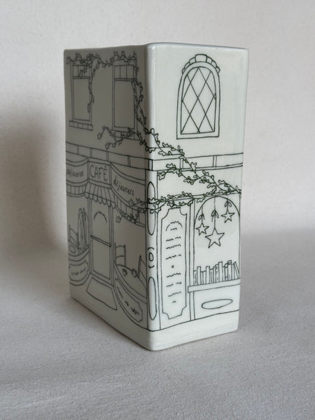 Vase "Librairie / Café"