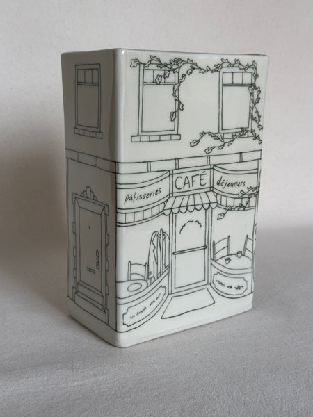 Vase "Librairie / Café"