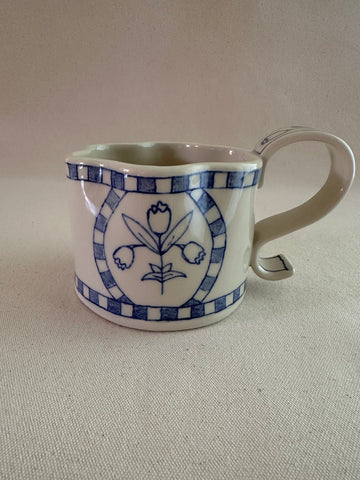 Tasse "Jonquille" bleu classique