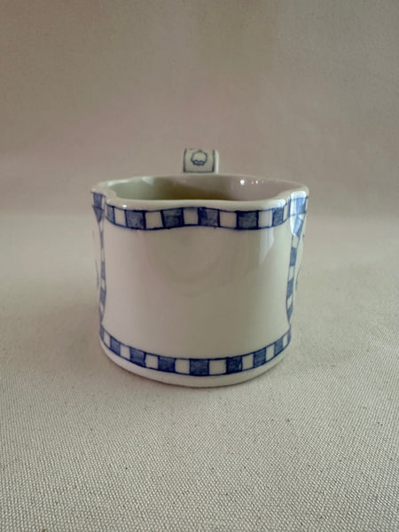 Tasse "Jonquille" bleu classique