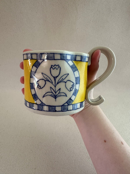 Tasse "Jonquille" jaune Provence