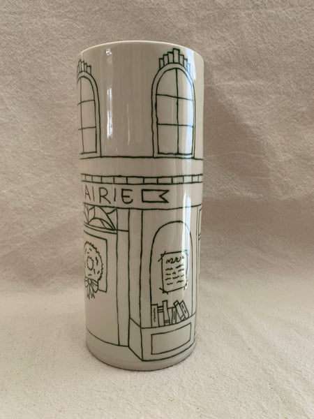 Vase "La librairie"