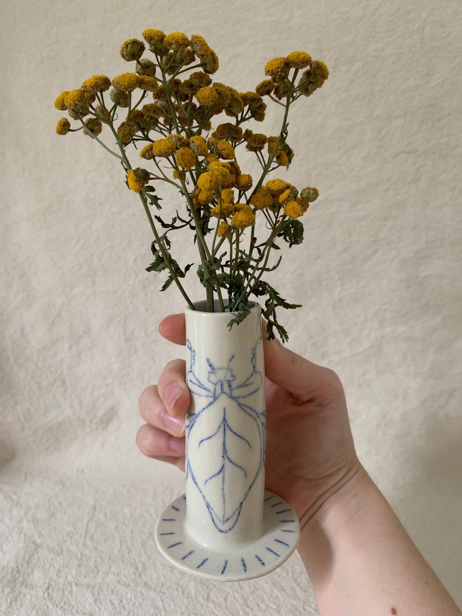 Mini vase "Le chant de la phyllie"