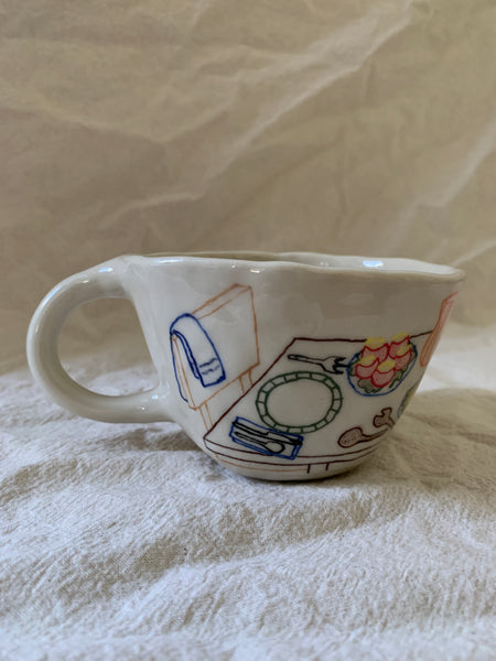 Petite tasse "Une volaille mémorable"