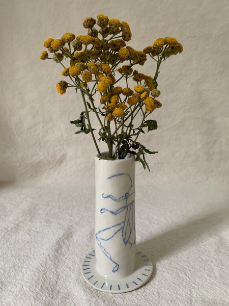 Mini vase "Le chant de la sauterelle"