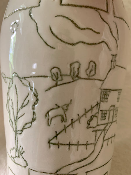 Vase "Un monde où prendre son temps"