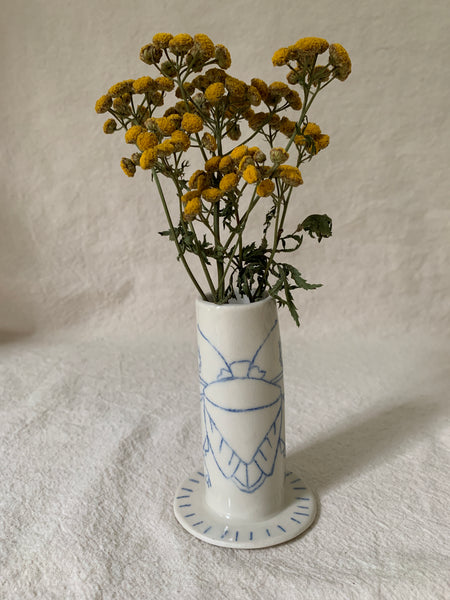 Mini vase "Le chant du scarabée"