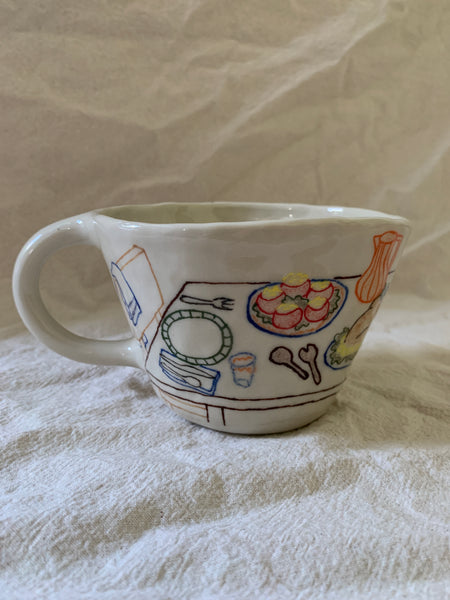 Grande tasse "Une volaille mémorable"