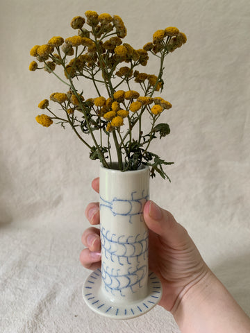 Mini vase "L'autre chant du mille-pattes"