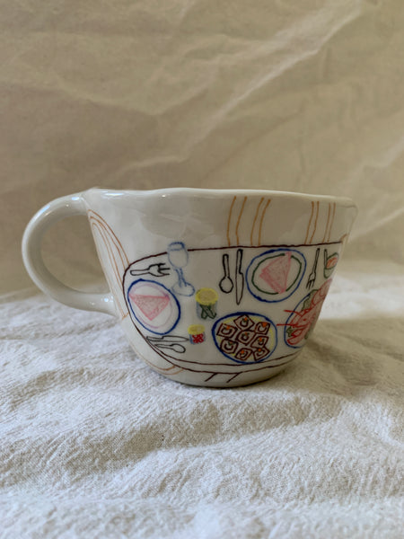 Tasse "Surf and tart"