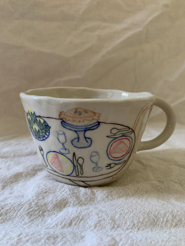 Tasse "Surf and tart"