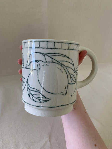 Très grande tasse "Citron"