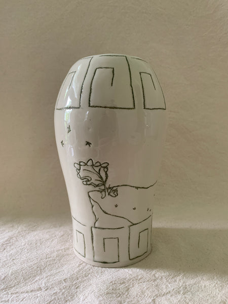 Vase "Un monde au bout du monde"