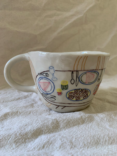 Grande tasse "Surf and tart"