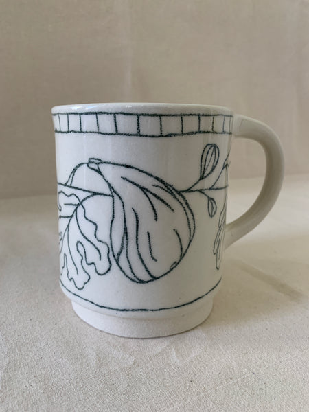 Très grande tasse "Figue"