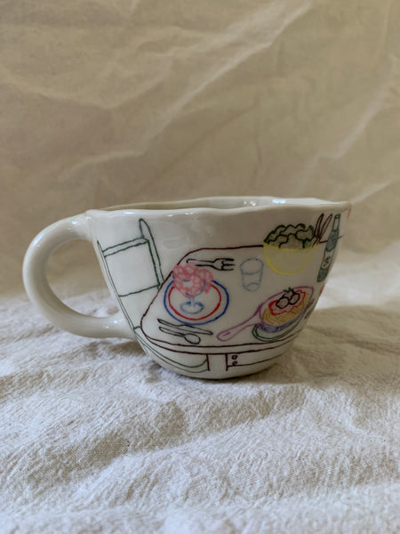 Petite tasse "Rien de moins qu'un bon spagatt"