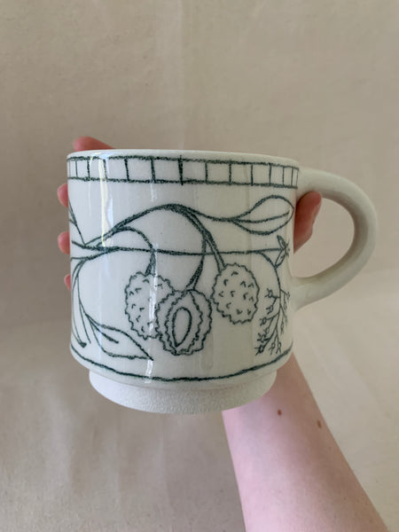 Grande tasse "Litchis"